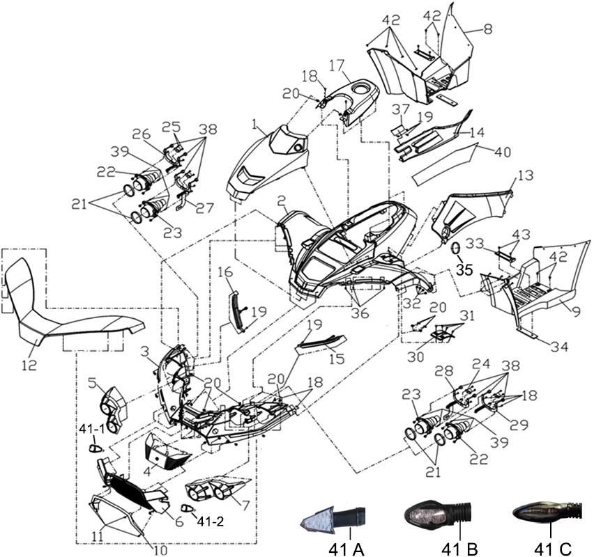 CARROSSERIE AVANT