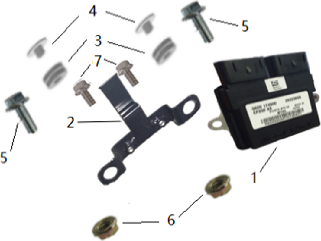 BOITIER ECU   FAISCEAU