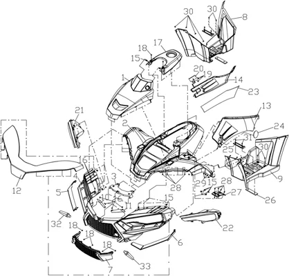 CARROSSERIE AVANT