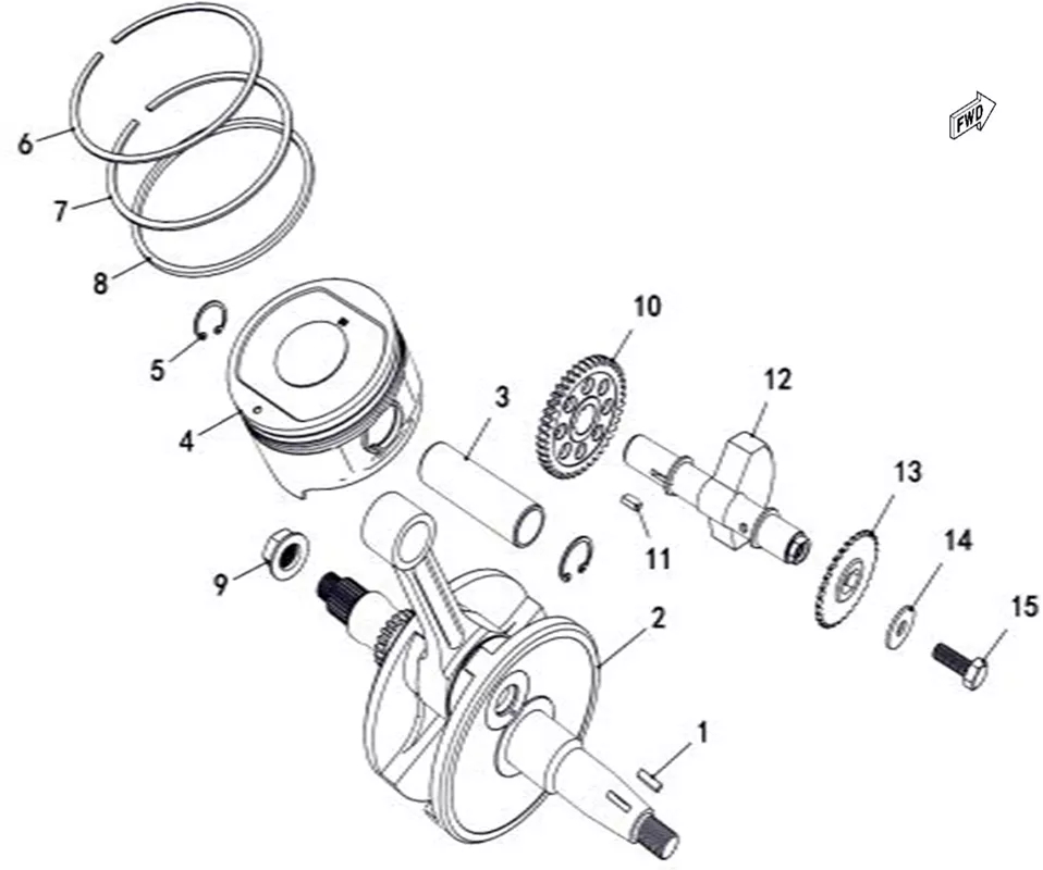 EMBIELLAGE   PISTON