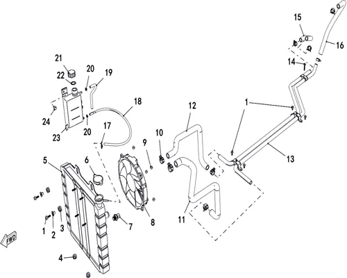 CIRCUIT DE REFROIDISSEMENT