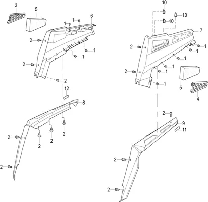 CARROSSERIE LATERALE