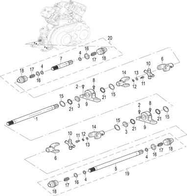 TRANSMISSION AVANT