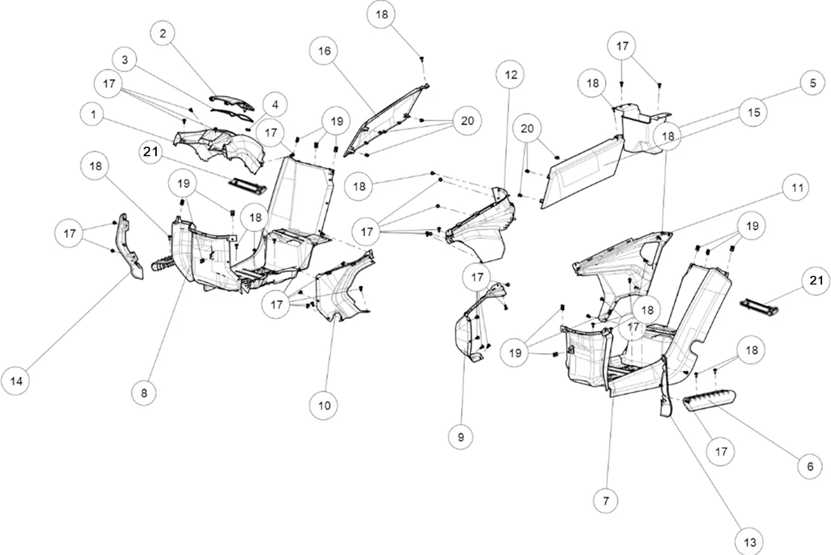 CARROSSERIE   MARCHE-PIED