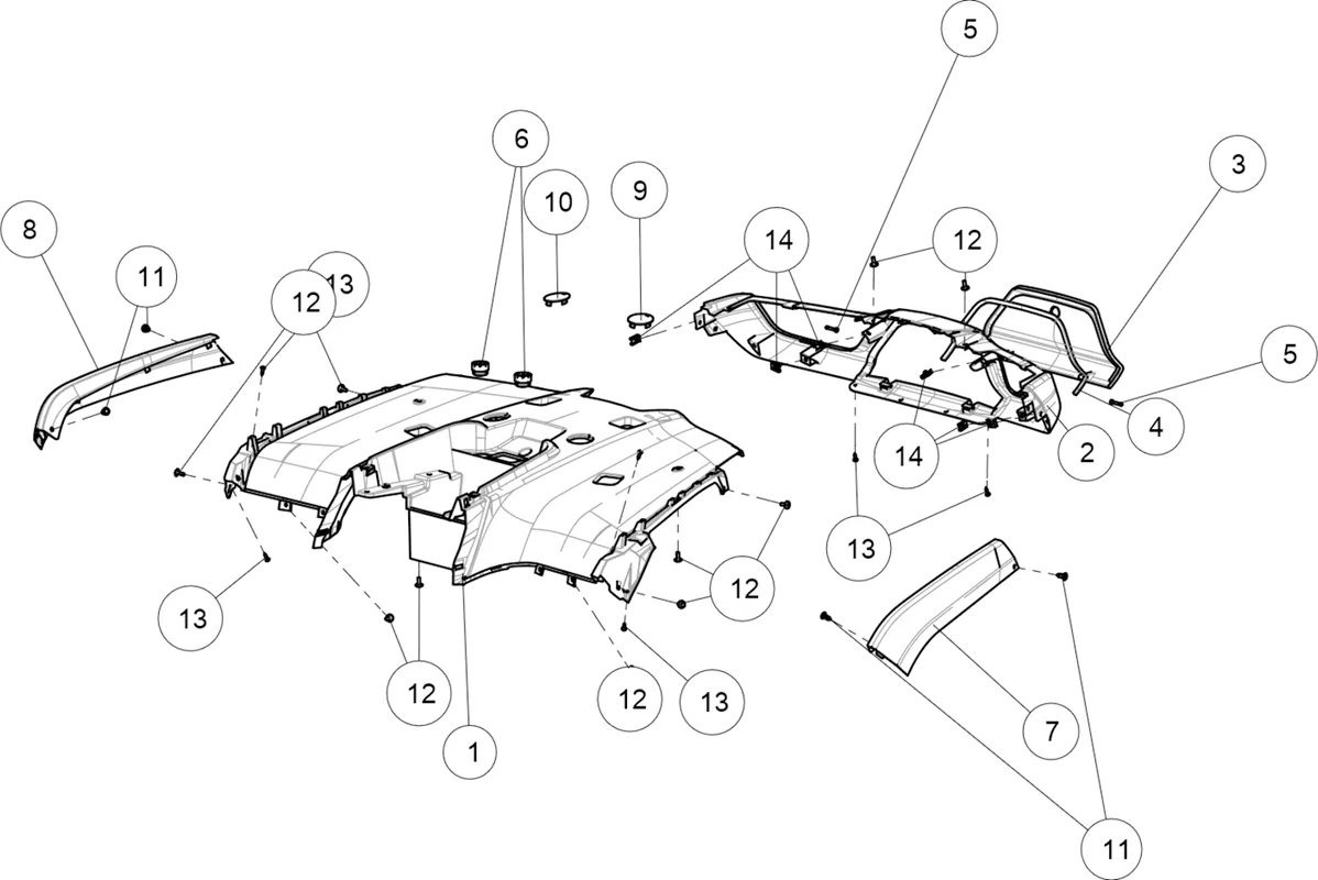 CARROSSERIE ARRIERE