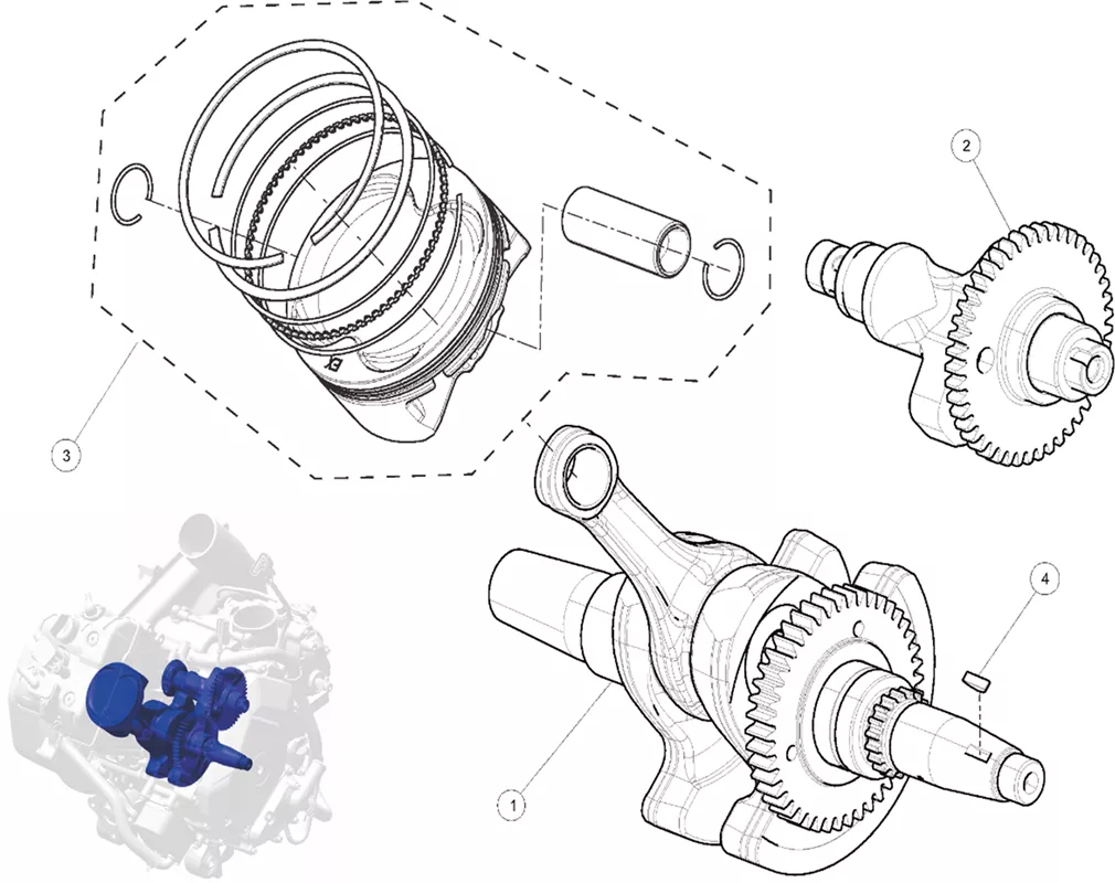 EMBIELLAGE   PISTON