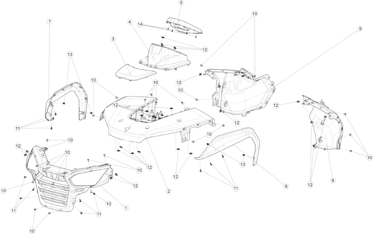 CARROSSERIE AVANT