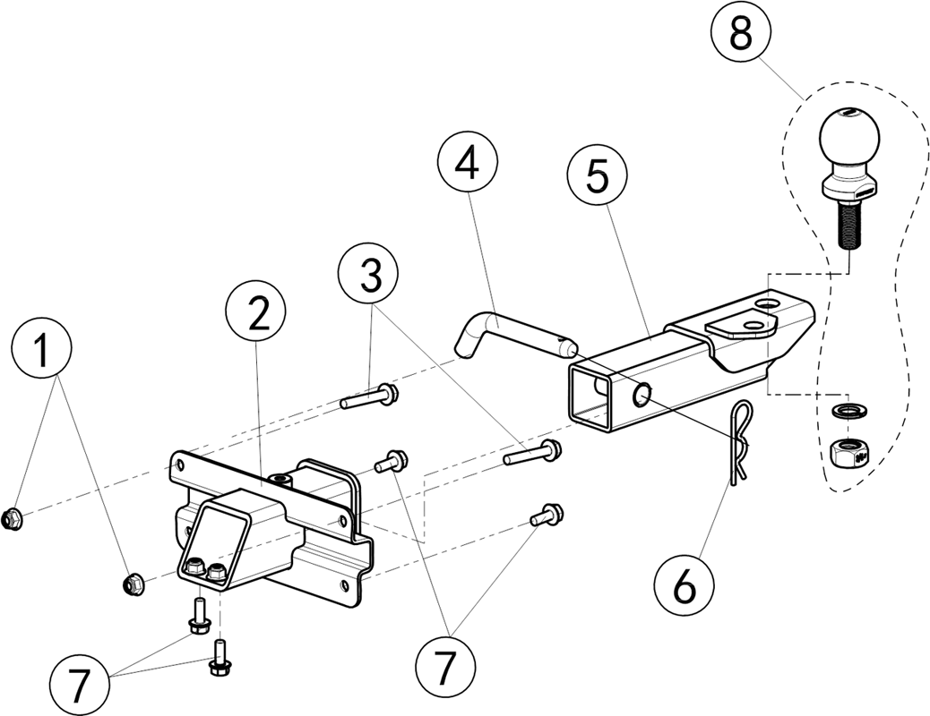 DISPOSITIF D ATTELAGE DE REMORQUE