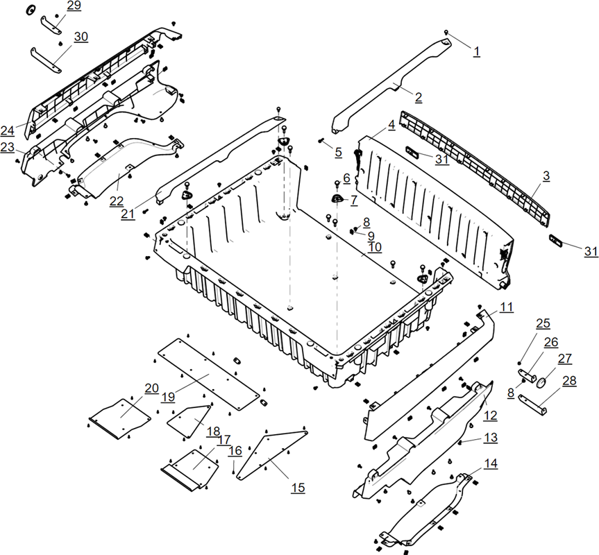 CARROSSERIE DE BENNE