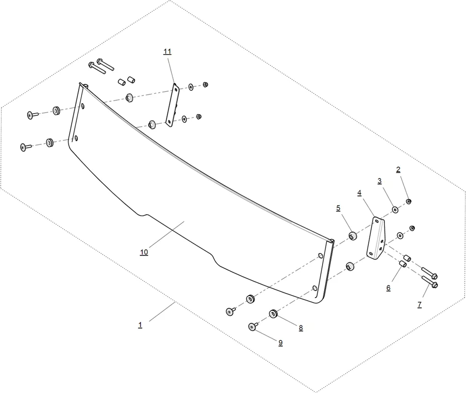 DEMI-PARE-BRISE  OPTION 