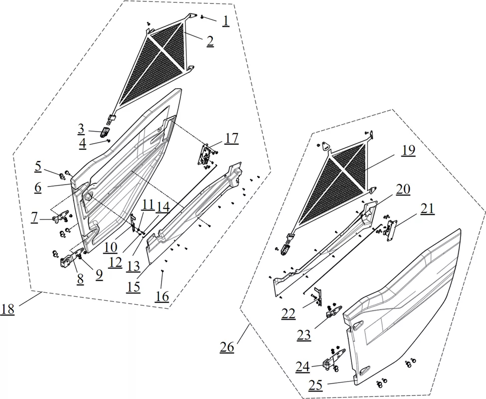 DEMI-PORTES