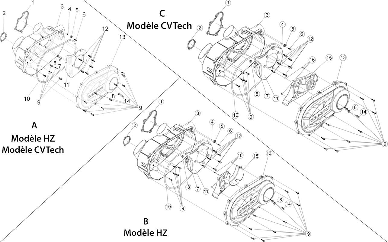 CACHES VARIATEUR