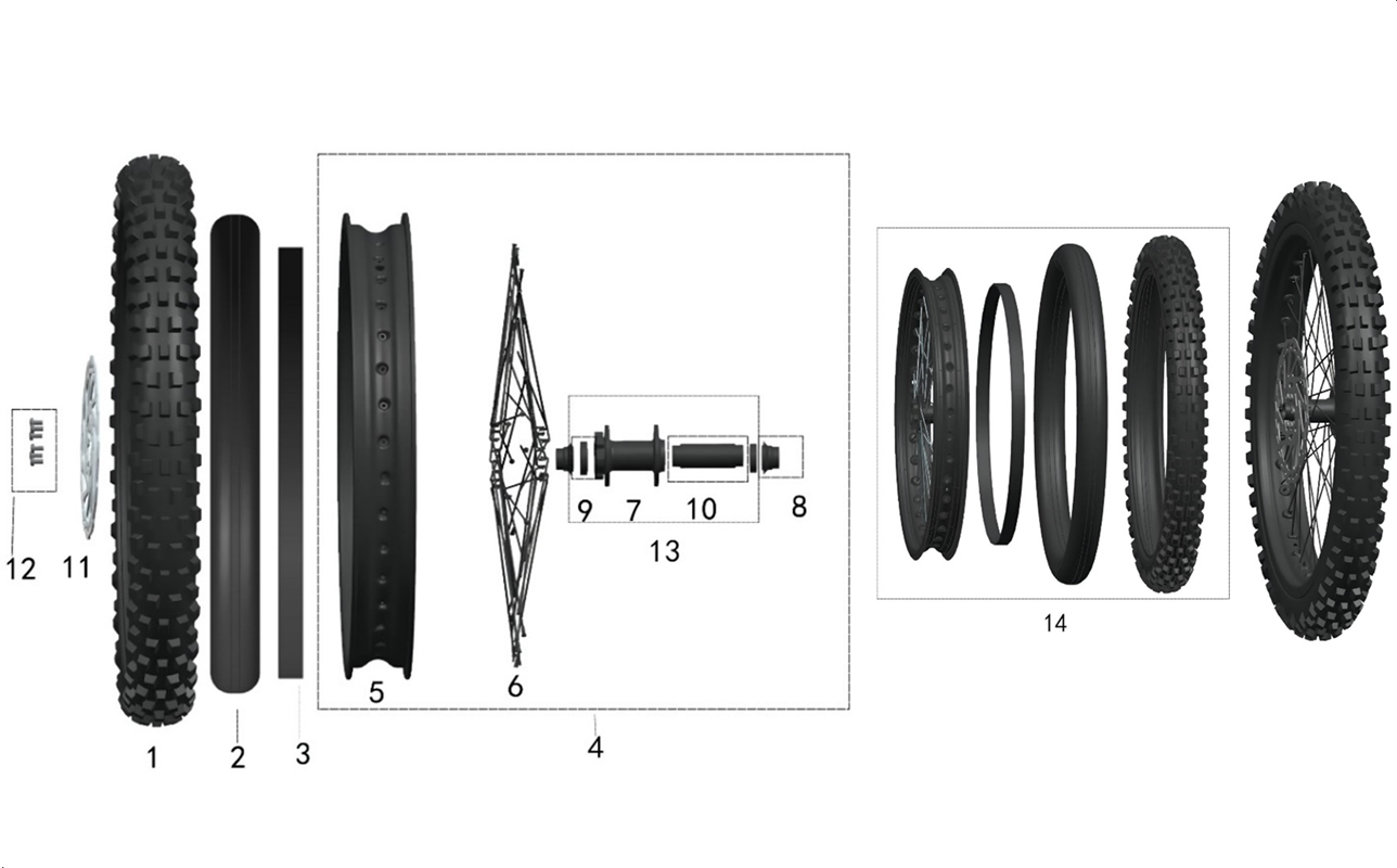 ENSEMBLE ROUE AVANT