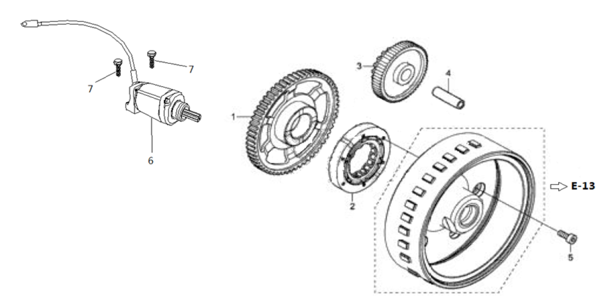 MOTOR DE ARRANQUE