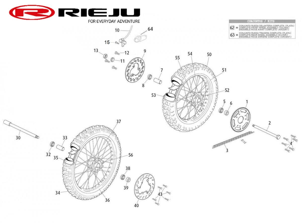 ROUES ENDURO