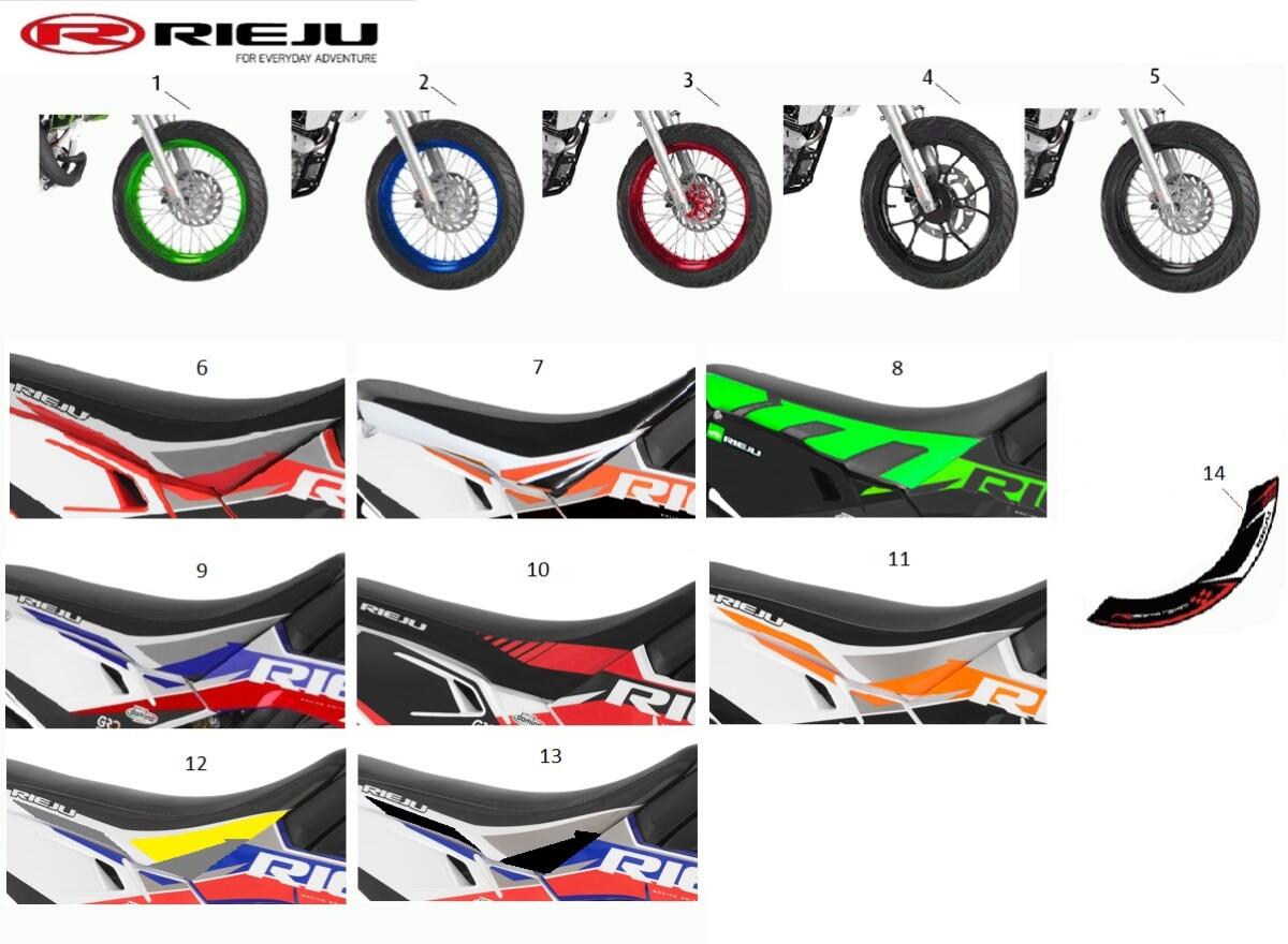 ACCESSOIRES - ROUES / SELLES