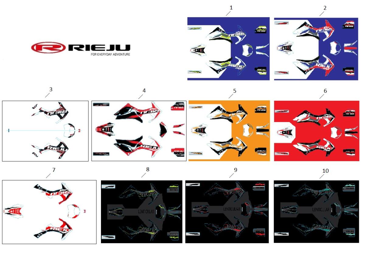 ACCESSOIRES - JEU D'AUTOCOLLANTS