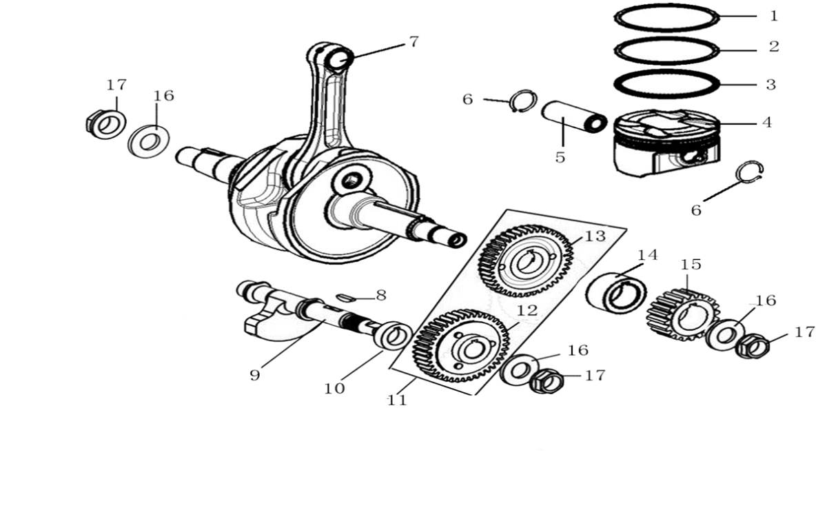 CIGÜEÑAL Y PISTON