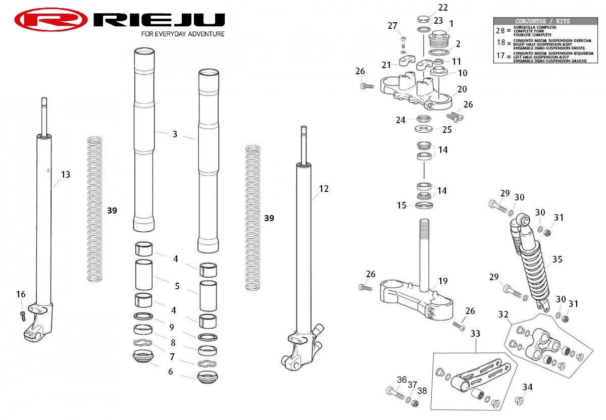 SUSPENSION MRT PRO 2017 Q40