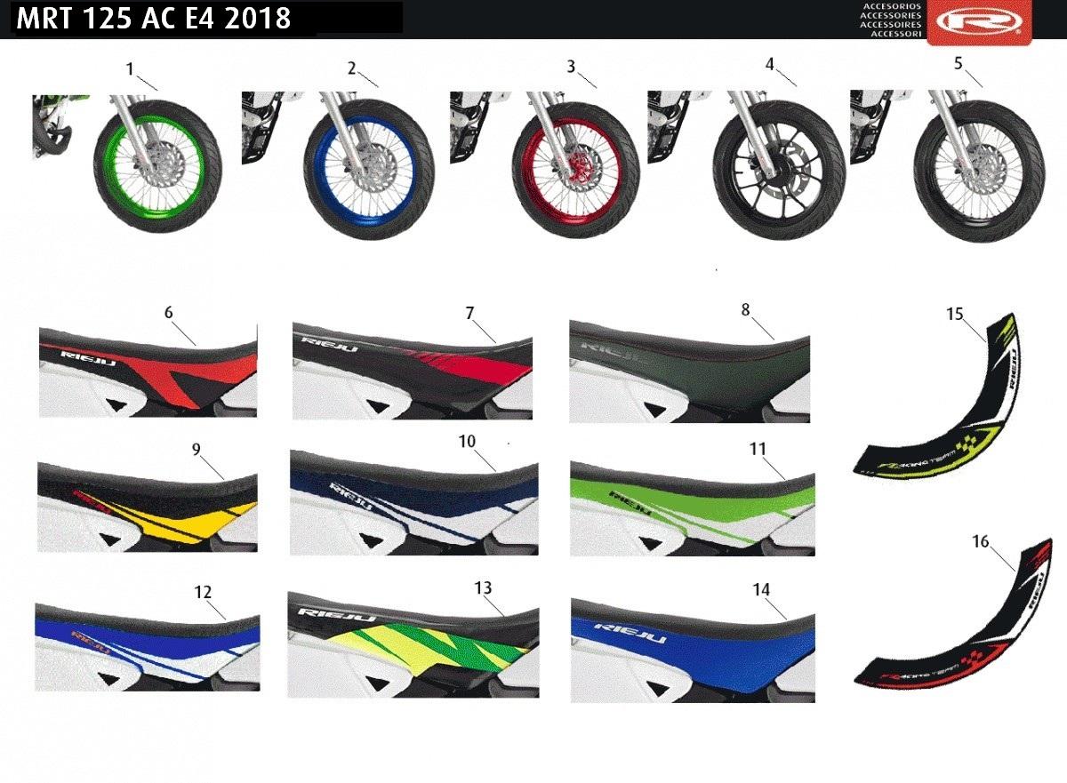 ACCESSOIRES - ROUES / SELLES