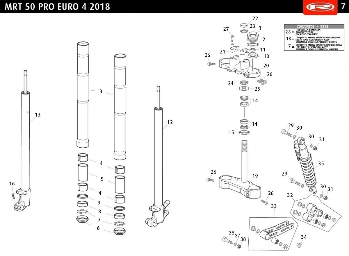 SUSPENSION MRT PRO 2017 Q40
