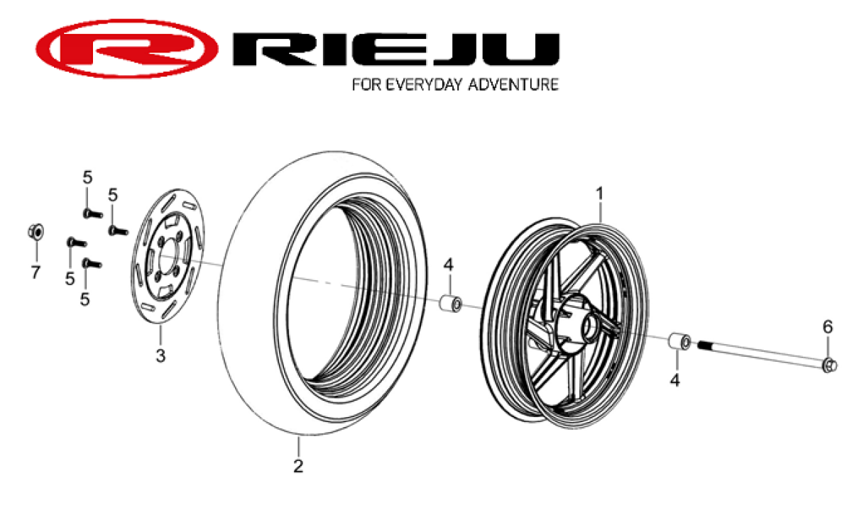 ROUE AVANT