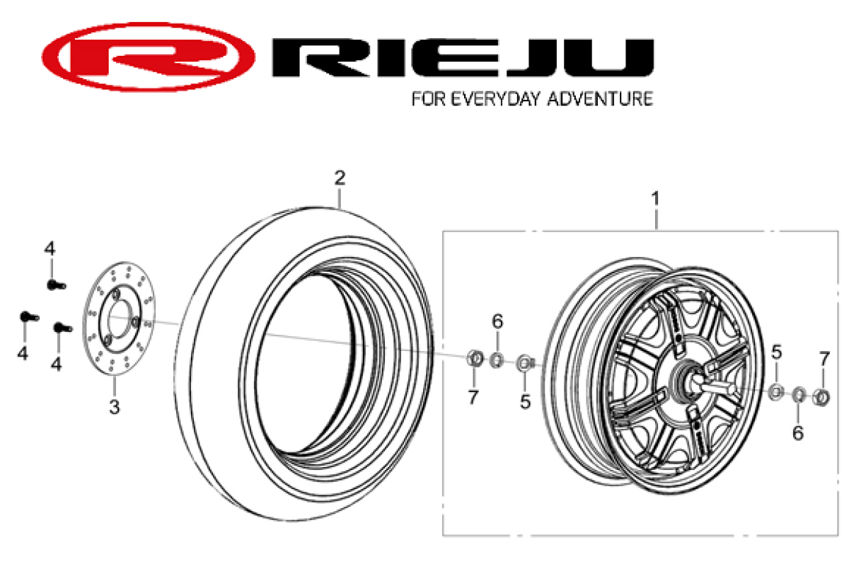 ROUE ARRIERE