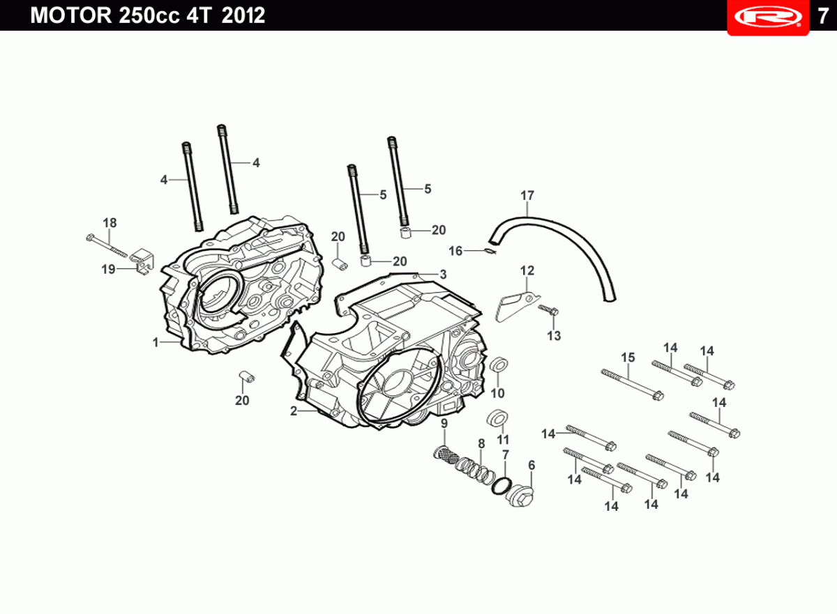 CÁRTER MOTOR COMPLETO
