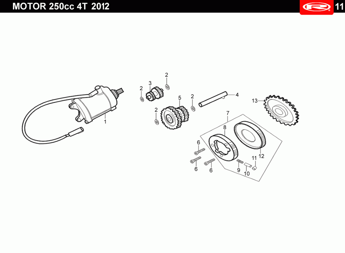 MOTOR DE ARRANQUE