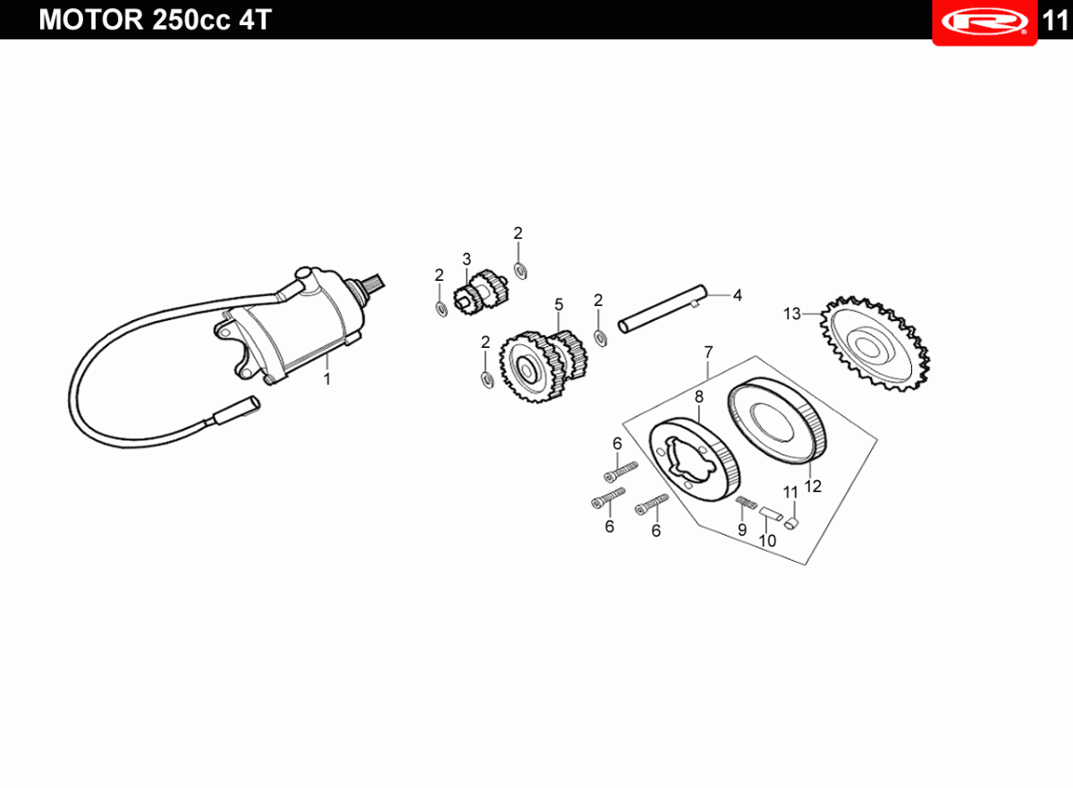 MOTOR DE ARRANQUE