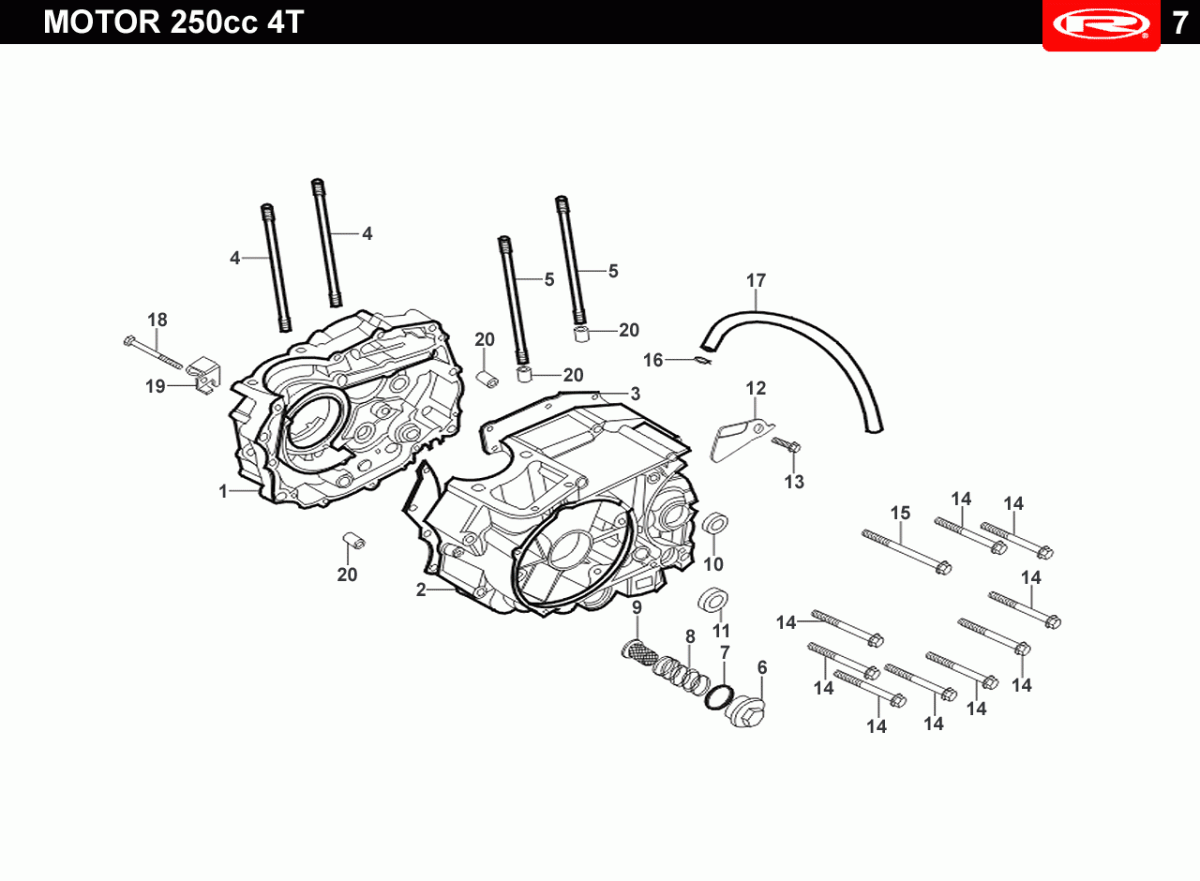 CÁRTER MOTOR COMPLETO