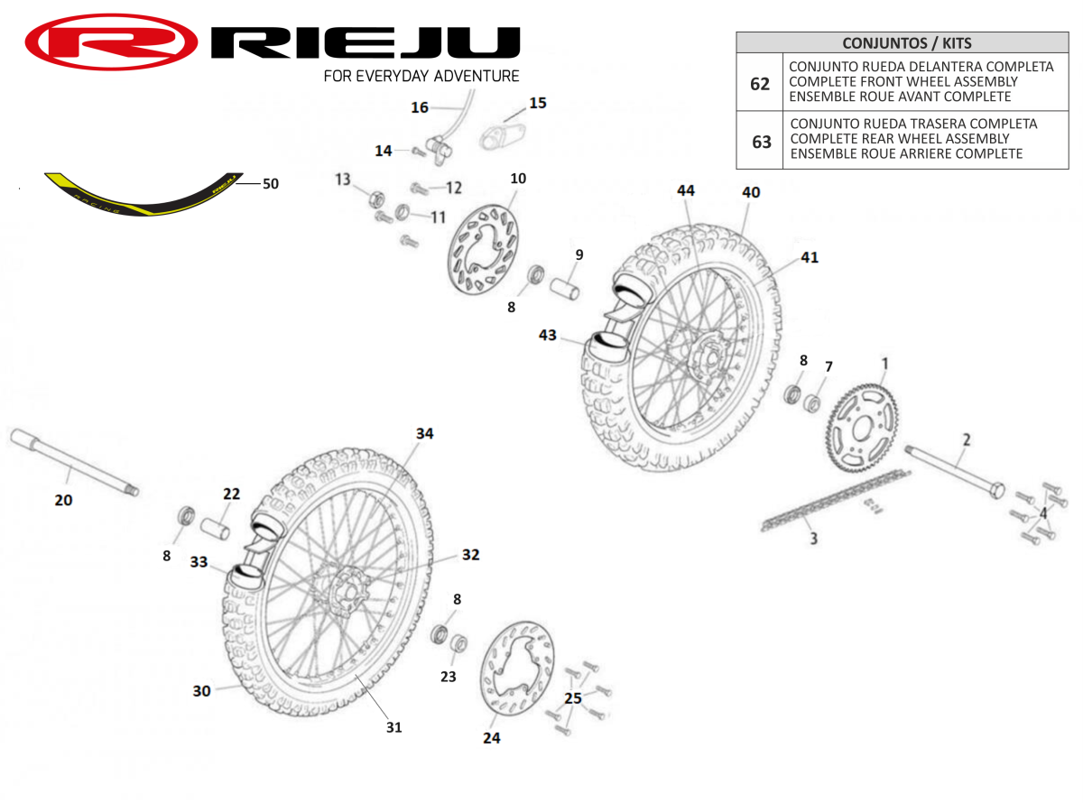 ROUES ENDURO