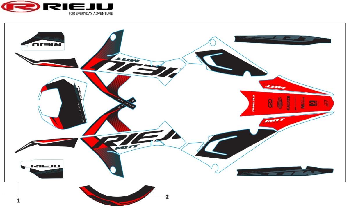 JEU AUTOCOLLANTS ROUGE