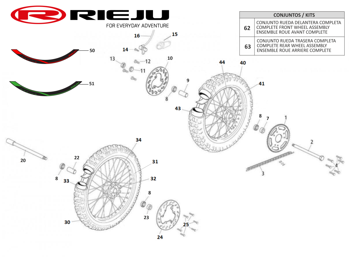 ROUES ENDURO