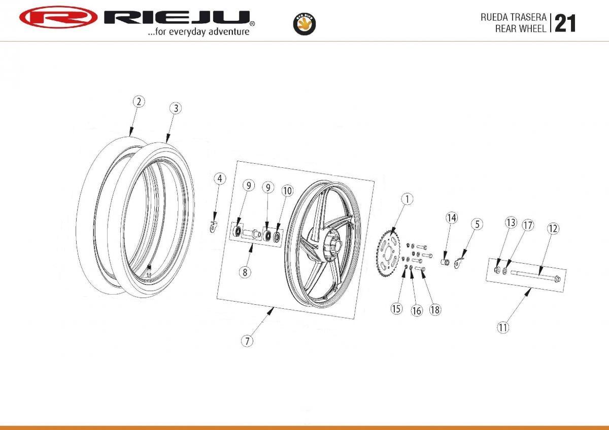 ROUE ARRIÈRE