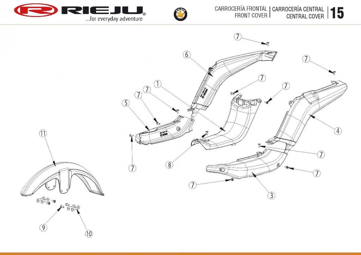 CARROSSERIE CENTRAL - CARROSSERIE FRONTAL
