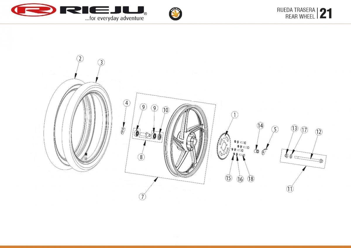 ROUE ARRIÈRE
