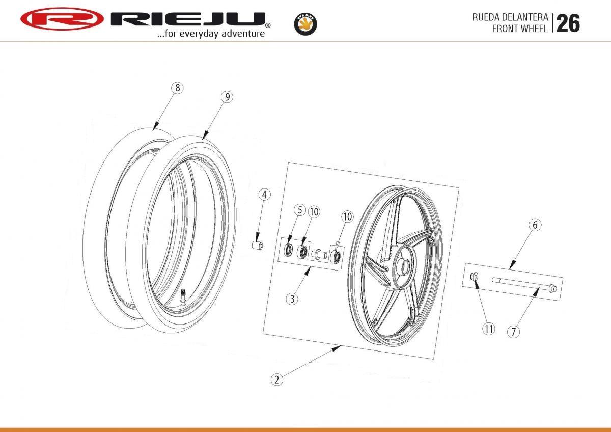 ROUE AVANT