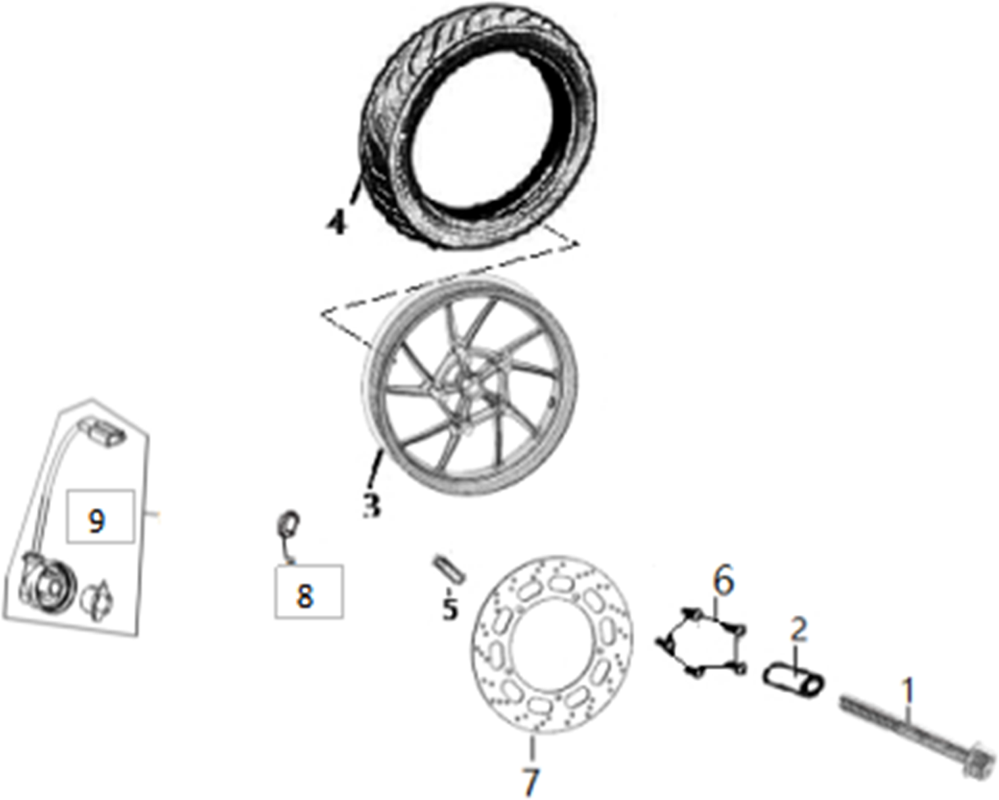 ROUE AVANT