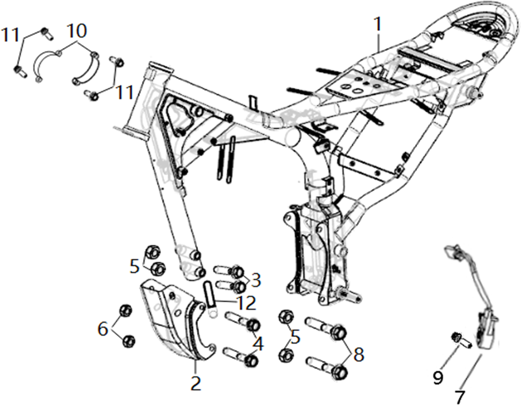CHASSIS (NO SERIE..S12..PU.)