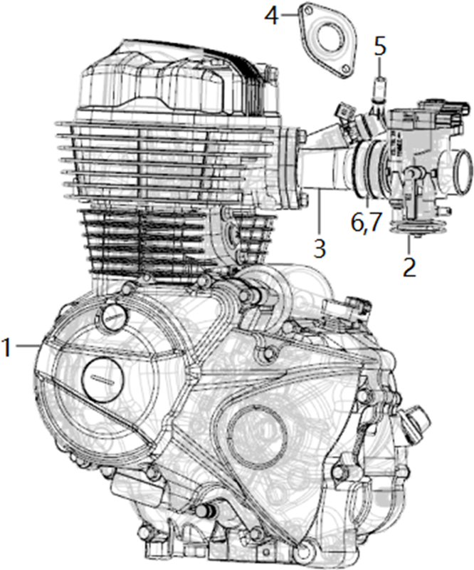 ENSEMBLE MOTEUR (NO SERIE..S12..PU.)