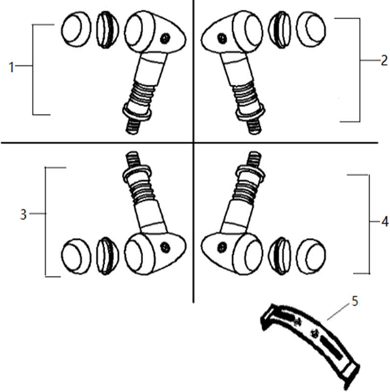 CLIGNOTANTS (NO SERIE..S12..MU&..S12..NU)