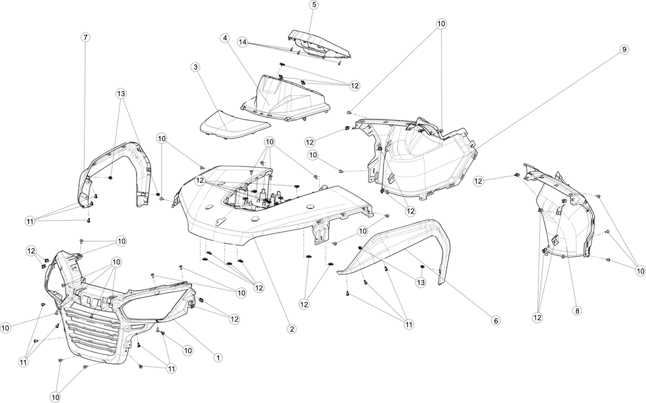 CARROSSERIE AVANT