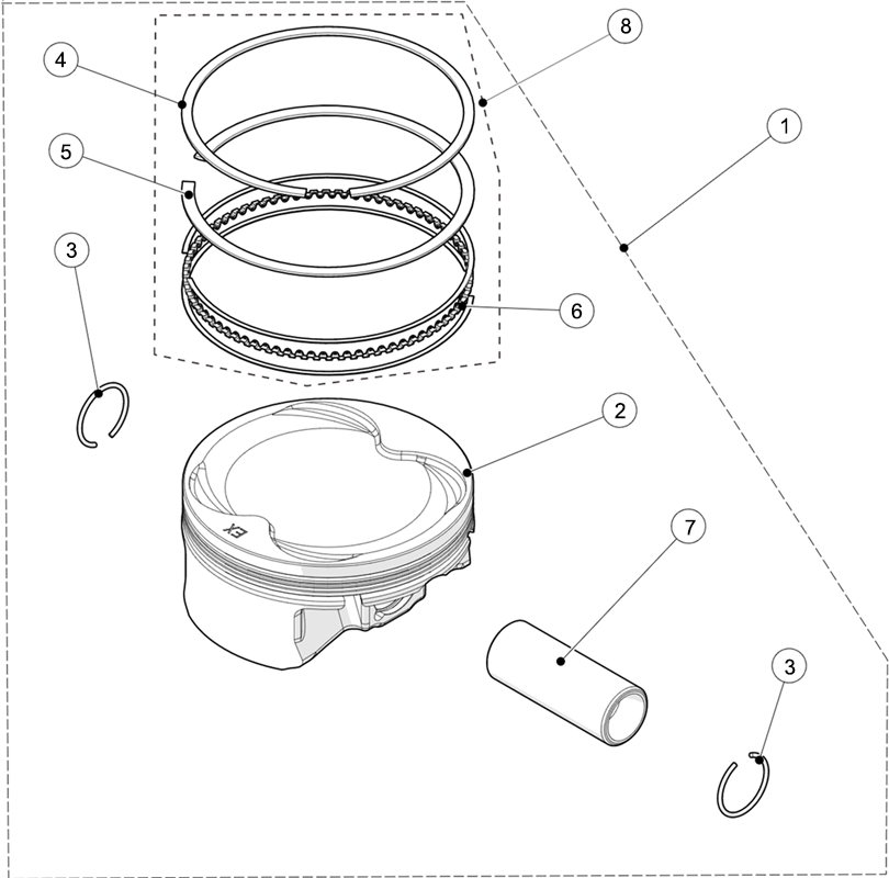 KIT PISTON