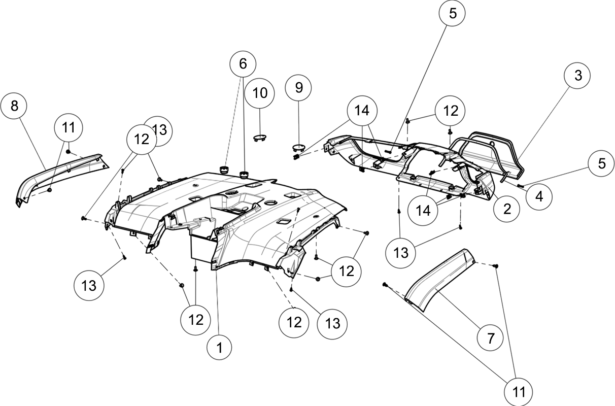 CARROSSERIE ARRIERE