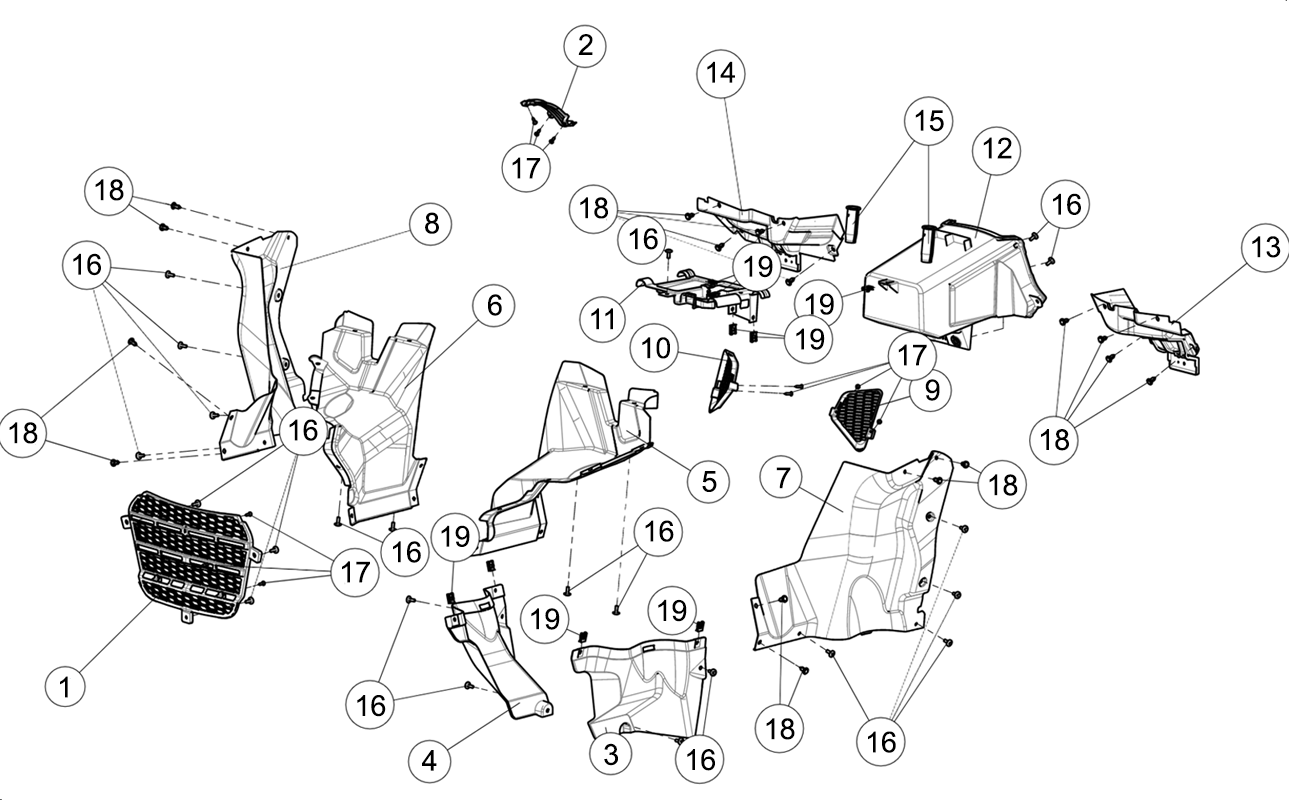 CACHES PLASTIQUES / GRILLES
