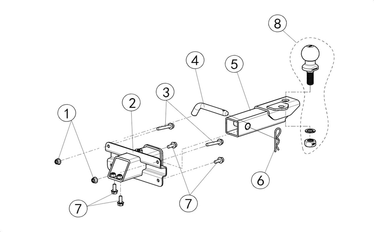 DISPOSITIF D ATTELAGE DE REMORQUE