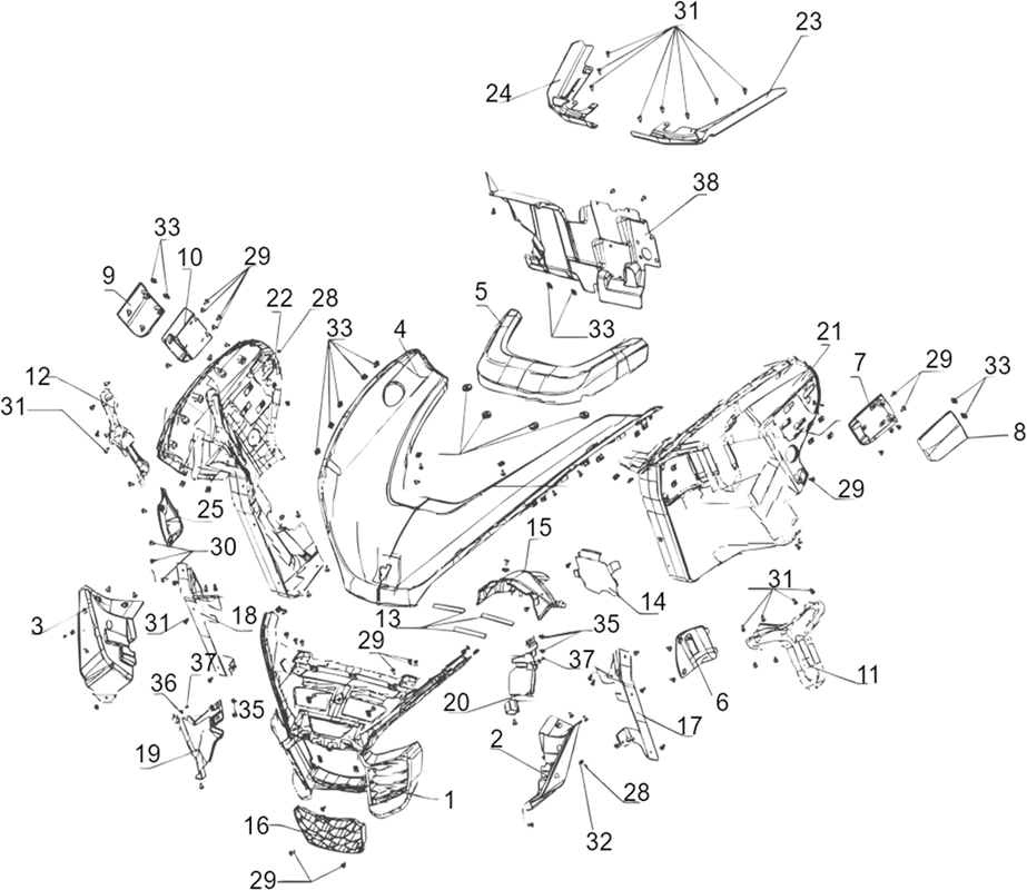 CARROSSERIE AVANT