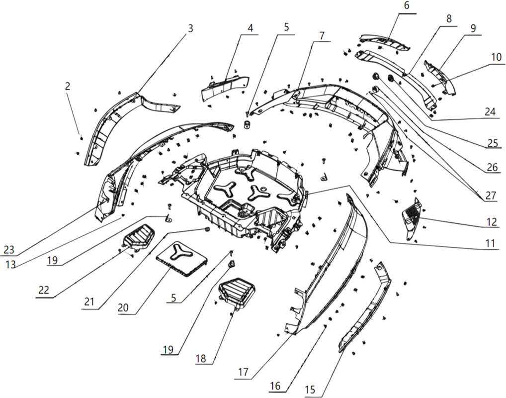 CARROSSERIE ARRIERE