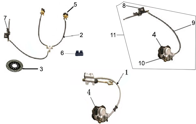 SYSTEME DE FREINAGE (NO SERIE  L08AG.A7.....)